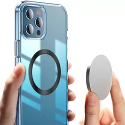 WE kit de 2 anneaux magnétiques qui rend la coque de protection compatible MagSafe.Compatible Iphone 12/13 et Samsung…
