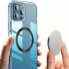WE kit de 2 anneaux magnétiques qui rend la coque de protection compatible MagSafe.Compatible Iphone 12/13 et Samsung…