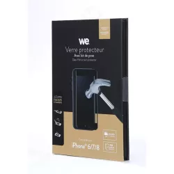 WE Verre trempé APPLE IPHONE 6 /6S / 7 / 8 / SE 2020 / SE 2022 - Avec kit de pose