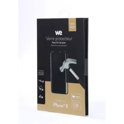 WE Verre trempé APPLE IPHONE X / XS - Avec kit de pose
