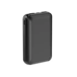 Batterie de secours WE, Power Bank 10 000 mAh, 2 ports USB A, 10W - coloris noir