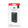 Batterie de secours WE, Power Bank 10 000 mAh, 2 ports USB A, 10W - coloris noir