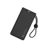 Batterie de secours WE, Power Bank, 10 000 mAh, couleur NOIR 1 port USB-A +1 port USB-C / 18W Charge rapide