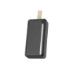 Batterie de secours 30000mAh 3 ports - 1 port USB-C + 2 ports USB A - fast charge 18W/20W - câble USB/USB-C 20cm inclus - noir