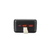 Batterie de secours 30000mAh 3 ports - 1 port USB-C + 2 ports USB A - fast charge 18W/20W - câble USB/USB-C 20cm inclus - noir