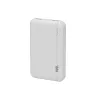 WE Batterie de secours 5000mAh - 2 ports USB A - 5V/2.1A - Sortie totale 10.5W - Blanc