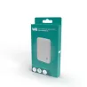 WE Batterie de secours 5000mAh - 2 ports USB A - 5V/2.1A - Sortie totale 10.5W - Blanc
