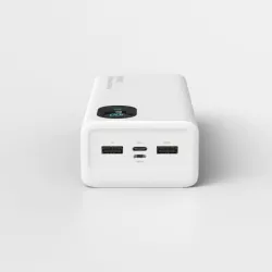 Batterie de secours WE pour PC portable 27000 mah / 65W Ecran LCD, entrée: USB-C + micro USB, sortie: 2*USB+ 1 USB-C