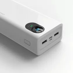 Batterie de secours WE pour PC portable 27000 mah / 65W Ecran LCD, entrée: USB-C + micro USB, sortie: 2*USB+ 1 USB-C