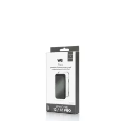 WE PACK verre trempé et coque de protection transparente IPHONE 12 / 12 PRO