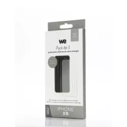 WE BUNDLE 3 verres trempés IPHONE XR