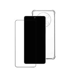 WE PACK verre trempé et coque de protection transparente HONOR MAGIC 4 LITE