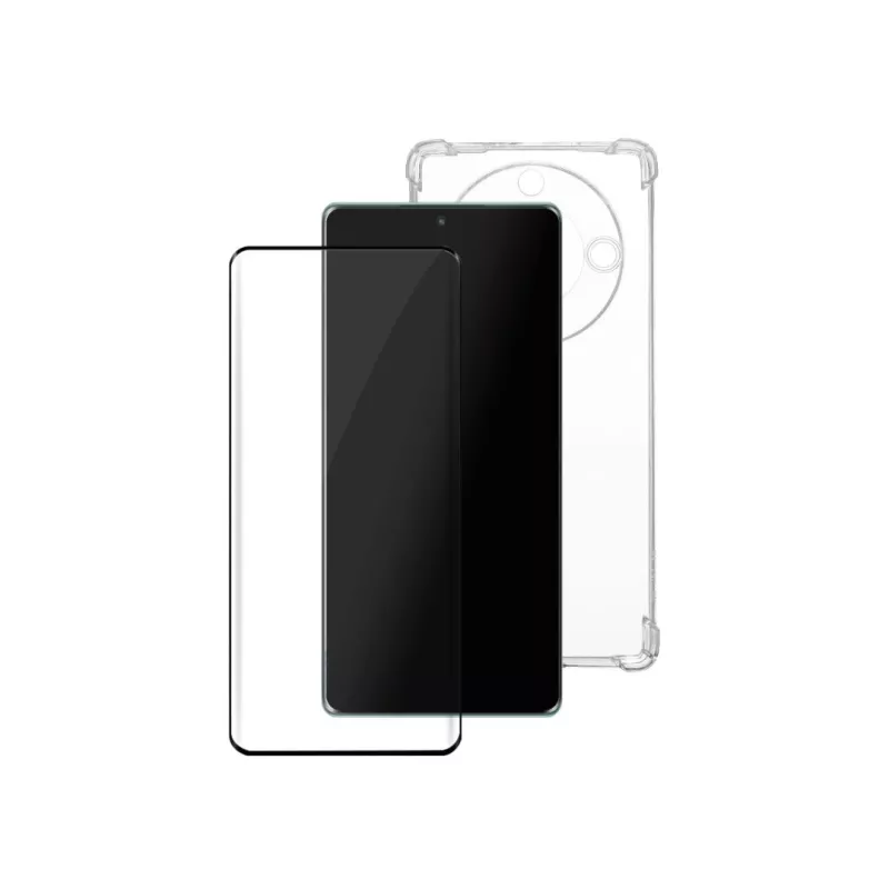 WE PACK verre trempé et coque de protection transparente HONOR MAGIC 5 LITE