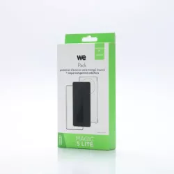 WE PACK verre trempé et coque de protection transparente HONOR MAGIC 5 LITE
