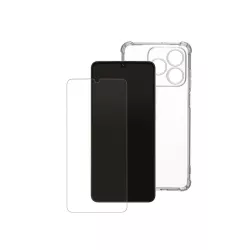 WE PACK verre trempé et coque de protection transparente HONOR X5C / X5C PLUS