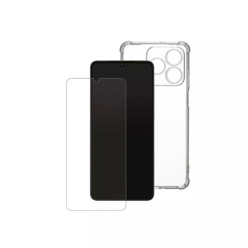 WE PACK verre trempé et coque de protection transparente HONOR X5C / X5C PLUS