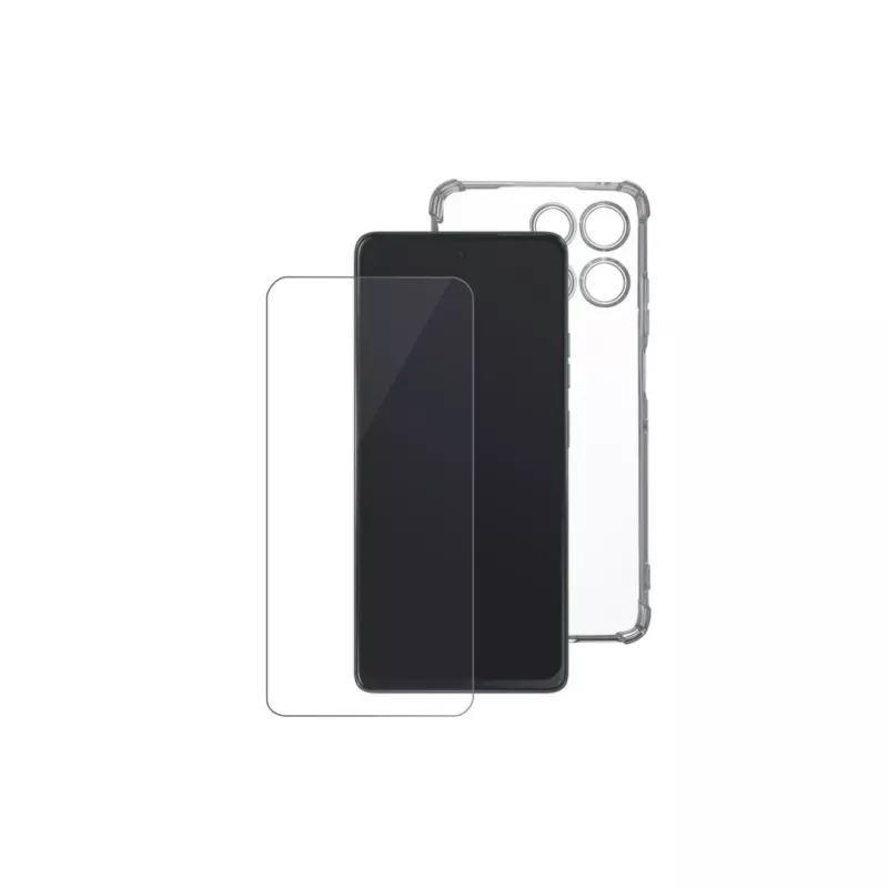 WE PACK verre trempé et coque de protection transparente MOTOROLA MOTO G56 5G