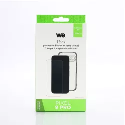 WE PACK verre trempé et coque de protection transparente OPPO A40