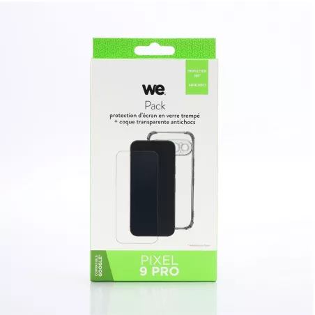 WE PACK verre trempé et coque de protection transparente OPPO A40