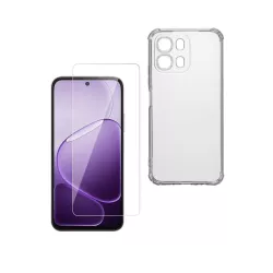 WE PACK verre trempé et coque de protection transparente OPPO A6 (4G/5G) / A6X (4G/5G) / A6S 5G