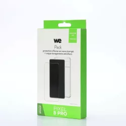 WE PACK verre tremp%t coque de protection transparente GOOGLE PIXEL 8 PRO