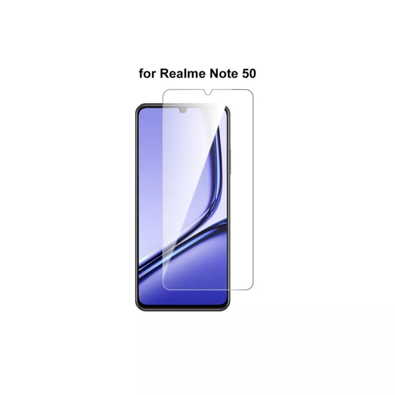 WE PACK verre tremp%t coque de protection transparente REALME NOTE 50