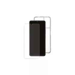 WE PACK verre trempé et coque de protection transparente TCL 40SE