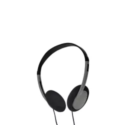 Casque filaire ONE, 1.2m, connecteur jack, bi-color noir / gris