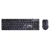 Bundle Clavier + Souris Filaire WE Plug & Play / Compact / 1000 DPI Touches silencieuses /