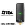 CLE WIFI 1200Mbps DUAL BAND USB 3.0 300Mb/s en 2.4G, 867Mb/s en 5G antenne detachable