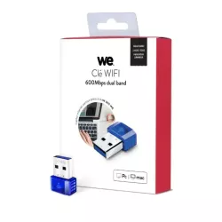 CLE WIFI AC600 DUAL BAND en taille nano, USB 2.0 150Mb/s en 2.4G, 433Mb/s en 5G