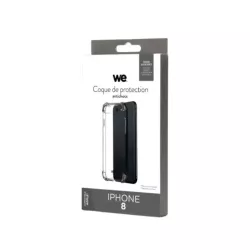 We coque de protection ANTI-CHOCS APPLE IPHONE 8 Transparent