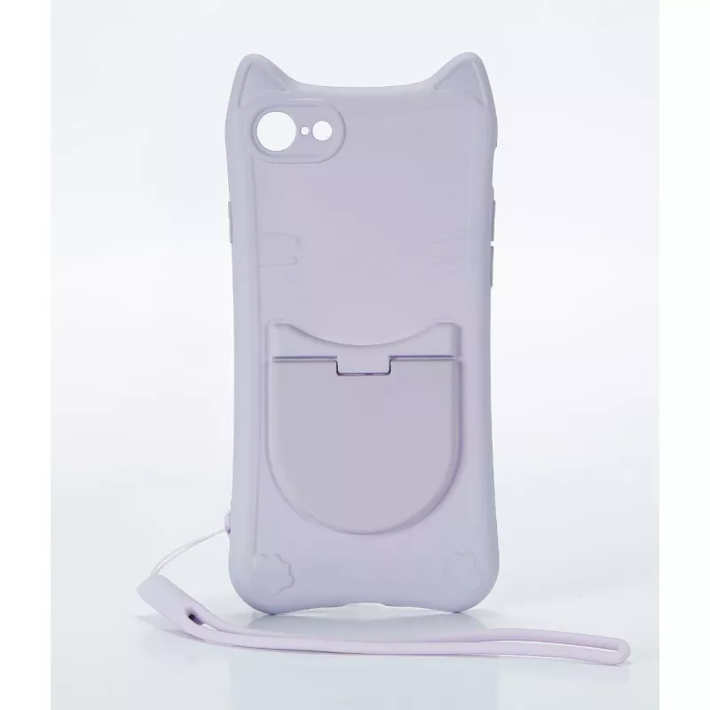 WE Coque de protection CHAT APPLE IPHONE 7 / 8 / SE 2020 Violet