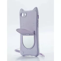 WE Coque de protection CHAT APPLE IPHONE 7 / 8 / SE 2020 Violet