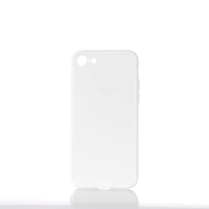 WE Coque de protection GLASS APPLE IPHONE 7/8/SE 2020 Blanc