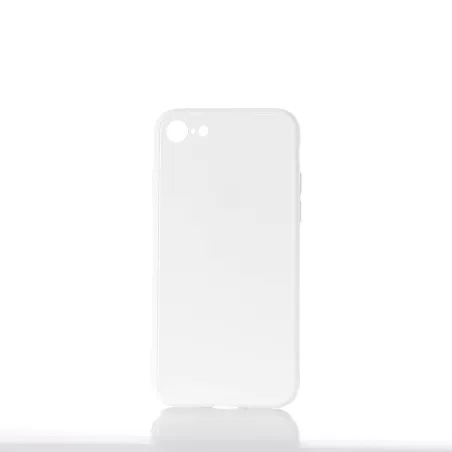 WE Coque de protection GLASS APPLE IPHONE 7/8/SE 2020 Blanc