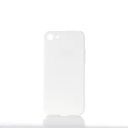 WE Coque de protection GLASS APPLE IPHONE 7/8/SE 2020 Blanc