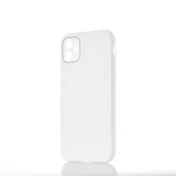 WE Coque de protection GLASS APPLE IPHONE 11 Blanc