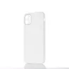 WE Coque de protection GLASS APPLE IPHONE 11 Blanc