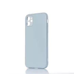 WE Coque de protection GLASS APPLE IPHONE 11 Gris
