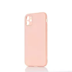 WE Coque de protection GLASS APPLE IPHONE 11 Rose poudré