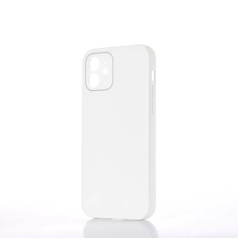 WE Coque de protection GLASS APPLE IPHONE 12 Blanc