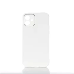 WE Coque de protection GLASS APPLE IPHONE 12 Blanc