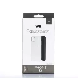 WE Coque de protection GLASS APPLE IPHONE 12 Blanc