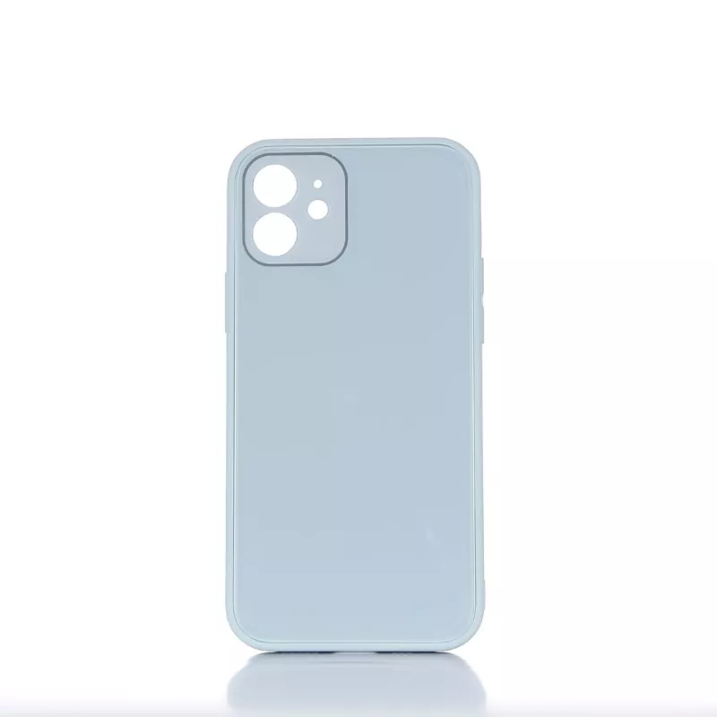 WE Coque de protection GLASS APPLE IPHONE 12 Gris