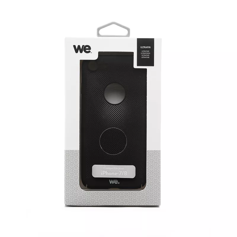 We Coque de protection OXYGENE APPLE IPHONE 7 / 8 / SE 2020 Noir