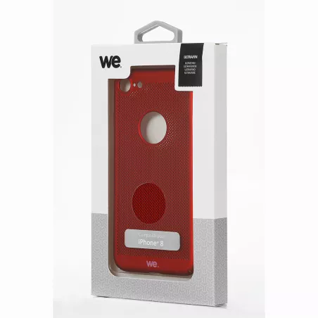 We Coque de protection OXYGENE APPLE IPHONE 7 / 8 / SE 2020 Rouge