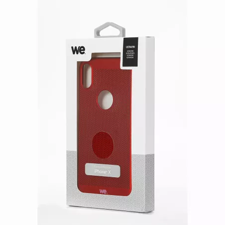 We Coque de protection OXYGENE APPLE IPHONE X / XS Rouge