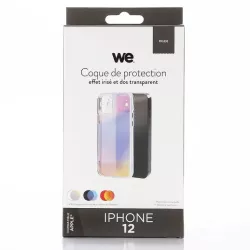WE Coque de protection IRISEE TRANSPARENT IPHONE 12 PRO