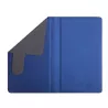 Etui univ colle magique bleu nui effet peau de pêche/coin pliable taille S pour smartphones max 4 I4/I5/A3